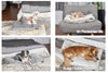 PETTAIL Orthopedic Microfiber Calming Big Dog Bed for Small and Large Dogs, Non Slip Bottom 24.5" 29.5" 40" Medium Large XL - Pettail